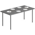 thumbnail image 1 of Outsunny 65" x 31.5" Outdoor Dining Table for 6, Patio Dining Table, 1 of 10