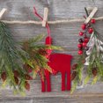 thumbnail image 5 of 3 Bundles Artificial Winter Pine Needles Branches, Fake Greenery Pine Picks with Pinecone Christmas Flower Arrangements for DIY Crafts Xmas Wreath Garland Decoration, fenze Artificial Plants, 5 of 8