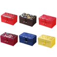 thumbnail image 1 of maskred Jewelry Box Replacement Stylish Colorful Chinese Style Rectangular Jewellery Bracelet Anklet Pearl Case Accessories Type 4, 1 of 6