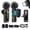 Black-2, variant on XINNIUT Wireless Lavalier Microphones with Noise Cancellation for iPhone - 2 Mini Mics for Youtube Podcast Interview Vlog Livestreaming