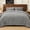 Grey, variant on Warm Sherpa Fleece Queen Comforter Set 3D Tufted Fluffy Grey Bedding for Winter Soft 3 Pieces Shaggy Bed Set 1 Comforter 90x90 and 2 Pillowcases (20x26)