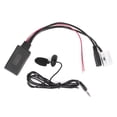 thumbnail image 2 of Car  Adaptor, ABS Plastic Compact Clear Sound Wear  Car  Audio Cable Reliable Rustproof  for Auto, 2 of 8