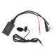 thumbnail image 2 of Cable De Audio Bluetooth Para Automóvil, Adaptador Auxiliar Para Automóvil ABS Resistente Al Desgaste Confiable Con Micrófono Para Reemplazo Automático Para C2 C3 C4 C6, 2 of 7