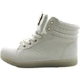 thumbnail image 5 of bebe Women's Keene Fashion Sneaker, White, 7 M US, 5 of 5