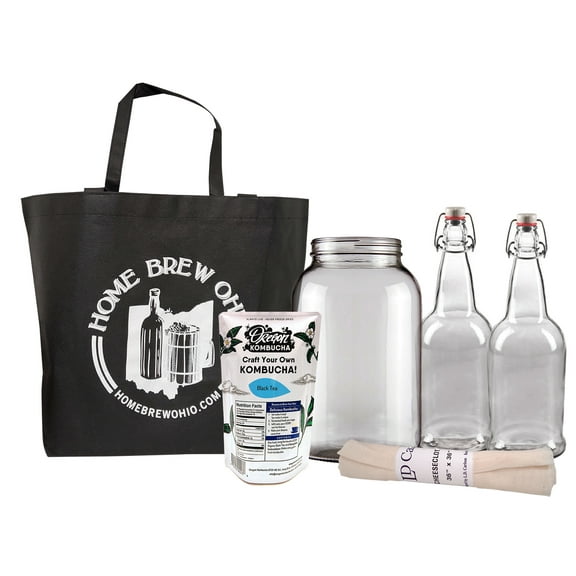 Kombucha Home Experience Gift Collection-Black Tea
