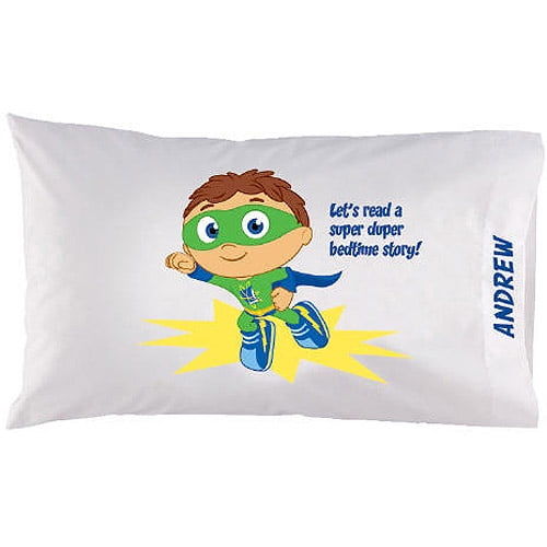 Personalized Super Why! Bedtime Story Pillowcase