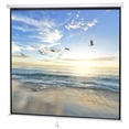 thumbnail image 6 of SONGMY 100inch Projector Screen, Black 16:10 Pull Down Projection Screen for Home Theater, 6 of 10