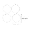thumbnail image 2 of AURARMLET 4Pcs Nylon Ukulele Strings Transparent Replacement Set Balanced Tension Music Wire, 2 of 8