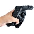 thumbnail image 3 of 1 Count Solid-Color Heart-Shaped Silicone Glove, Kitchen Cooking/Barbecue/Oven Gloves(Black), 3 of 3
