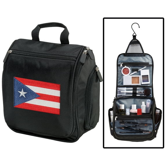 Puerto Rico Toiletry Bag or Puerto Rican Flag Shaving Kit