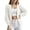 White, variant on Wenini Women's Fall Solid Color Long Sleeve Knit Cardigan Sweater Outerwear Top Without Button