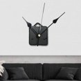 thumbnail image 4 of Pendulum Clock Movement Mechanism Kits Repair DIY Large Hands Watch Set Long Shaft Movement Black, 4 of 8