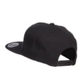 thumbnail image 3 of Stag Emblem Embroidered Snapback Cap - Black OSFM, 3 of 5