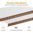 thumbnail image 2 of 6pcs Cake Boards Drums Round, 1/2inch Thick Decorating Supplies Turdy Corrugated Cardboard Base, Pastry Base 12inch, 2 of 8