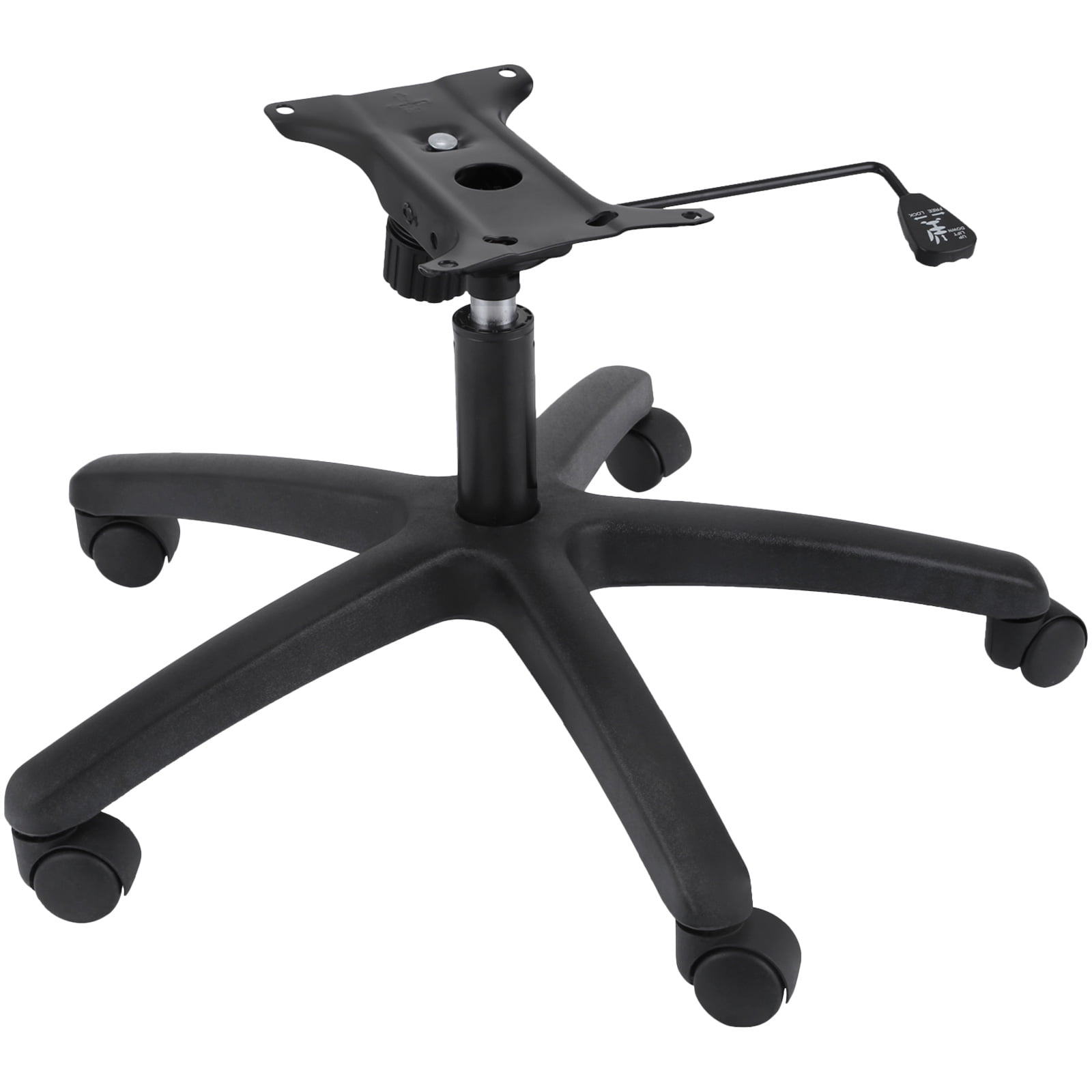 Office Chair Base-Office Chair Replacement Parts Heavy-Duty 28 Inch Metal Desk Chair Base 2400Lbs,Chair Bottom Part with Universal Caster and Gas Cylinder Size 