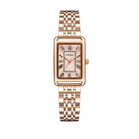 Fashion Watch for Women Square Steel Band Korean Style Business Quartz Watch Trendy Women s Wristwatch Unique Creative Design
