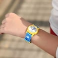 thumbnail image 2 of Reloj Infantil Para Niño Q & Q Cohete Análogo Vr99j003y Color de la correa Azul Color del bisel Amarillo Color del fondo Blanco, 2 of 5