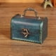thumbnail image 5 of Caja de antiguo, alcancía hecha a mano con caja de bloqueo portátil, organizador de joyas para , joyas, dinero, niños, adultos Macarena contenedor de almacenamiento, 5 of 5