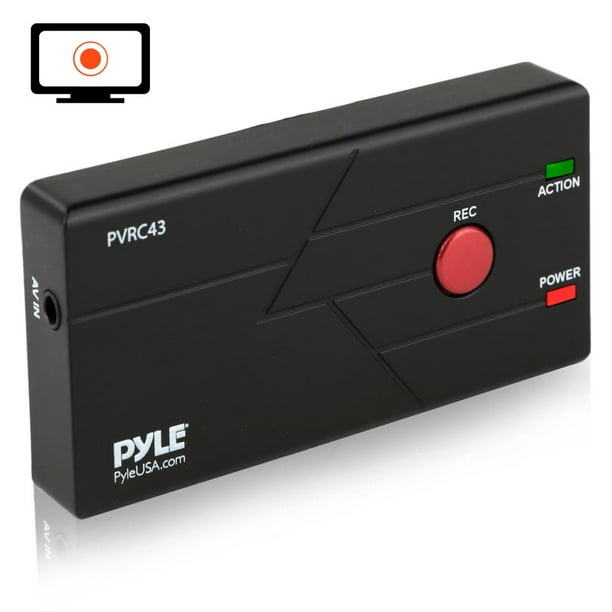 PYLE PVRC43 External Capture Card Video Recorder TV & Video