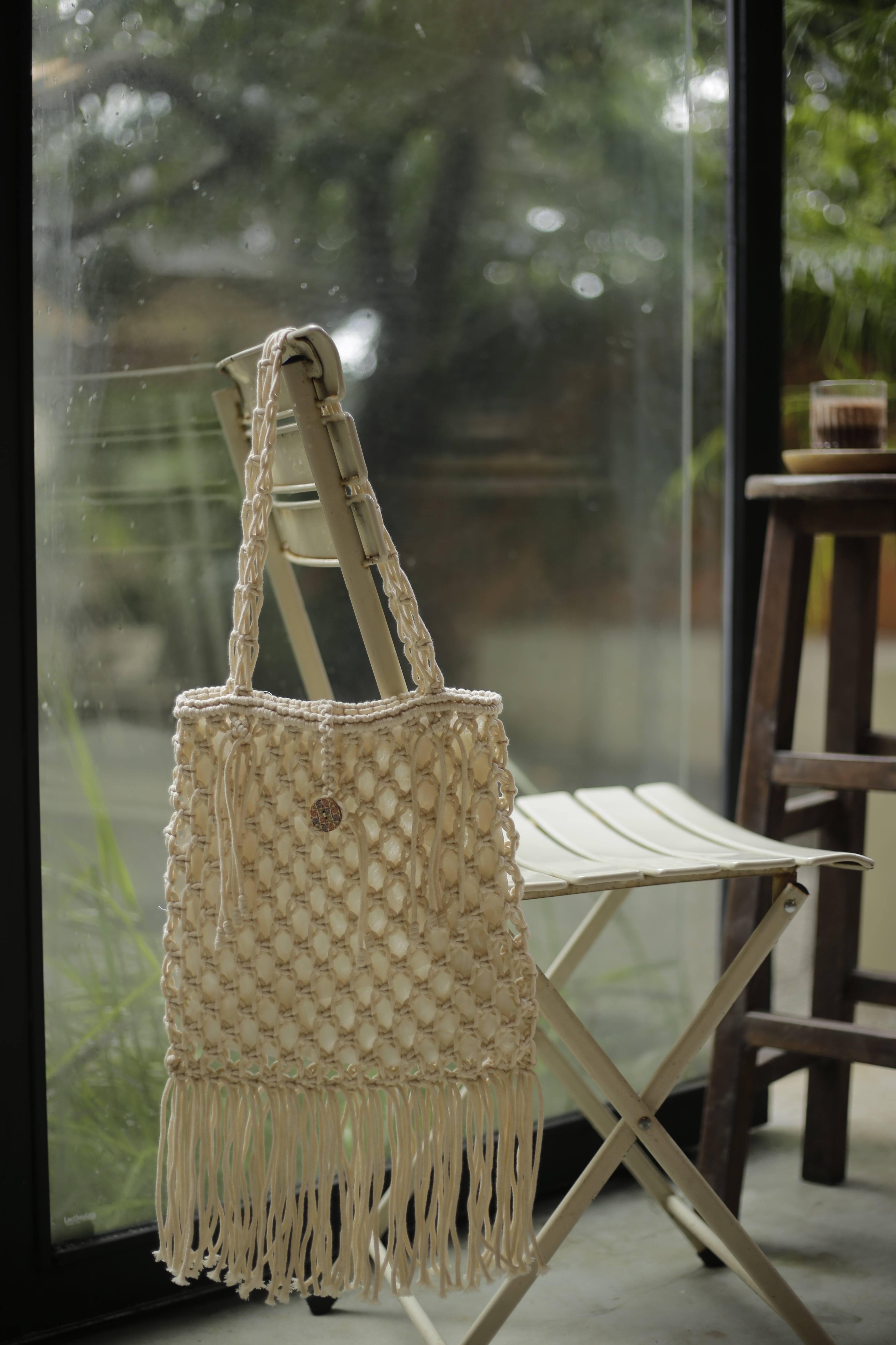 MadeTerra S Crochet Tote Bag for Women| Rustic Crochet Handbags Knitted Shoulder Bags| Packable Beach Bag Tote Braided Handbag