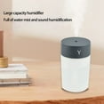 thumbnail image 5 of Compact Cool Mist Humidifier for Small Spaces, Quiet Ultrasonic Humidifier for Desk and Nightstand, Portable Humidification for Dry Air and Indoor Plants(Gray), 5 of 6
