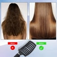 thumbnail image 5 of Hair Brush Detangling Curved Vented Hair Brushes for Women Men Wet or Dry Hair, Styling Professional Paddle Vent Brush for Curly Thick Wavy Thin Fine Long Short Hair, 5 of 5