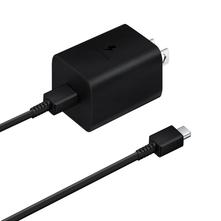 Samsung Fast Charging 15W USB-C Charging Block w/ Cable, Black (2