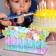 thumbnail image 4 of hejhncii Clear Candy Stands 21 Holes Party Dessert Holder for Baking, 4 of 10