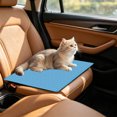 thumbnail image 5 of Cooling Mat for Dogs Cats Portable Pet Cooling Pad Non Slip Washable Large Puppy Ice Pad for Crate Sofa Floor Hot Weather Relief, 5 of 7