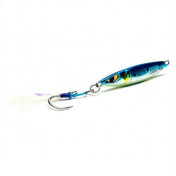 Mustad Zippy Jig MJIG01 Blue Sardine, 80g Jigs