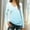 *A-Blue, variant on ClodeEU Womens Lightweight V Neck Long Sleeve T-Shirt ,Soft Casual Slim Fit Tops A-Blue,Womens Plus M