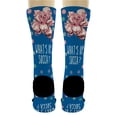 thumbnail image 5 of ThisWear Master Gardener Gifts What's Up Succa Plant Pun Funny Quote Socks 6-Pairs Novelty Crew Socks, 5 of 5