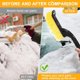 thumbnail image 5 of Raspador de hielo y cepillo para nieve 2 en 1, raspador extraíble con mango suave antideslizante para parabrisas y ventanas de automóviles (cerdas ABS, PVC, 64 cm), 5 of 5