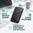 thumbnail image 6 of External SSD Portable Drive, 1050MB/s High Speed Solid State Storage for PC Laptop, Rugged Backup Drive for Photos Videos Gold, 6 of 6