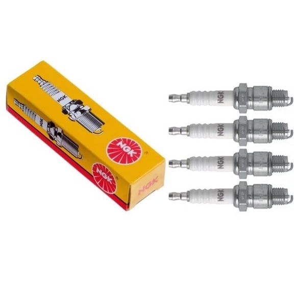 NGK "STANDARD" Spark Plugs (Set of 4) 1992-2011 for Toyota Camry 2.4L 2.2L L4