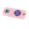 thumbnail image 4 of Juguete de dentición de silicona con forma de TV para bebés y niños pequeños, color rosa, 4 of 14
