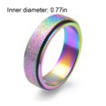 thumbnail image 4 of Sonducket Joyería giratoria de acero inoxidable, regalo de fiesta de joyería giratoria antiestrés para hombres y mujeres Ropa, zapatos y accesorios Miscelánea 10 # Sonducket AP003920-05, 4 of 6