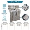 thumbnail image 6 of Table Runner - 120 Inch Long, Boho Aztec Kitchen Dining Table Runner Dresser Scarves, Ethnic Brown Strips Geometric Tribal Rustic Farmhouse Decor for Coffee Tables Wedding Party Banquet, 6 of 8