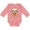 Mauve, variant on Inktastic Sloth Pizza Boys or Girls Long Sleeve Baby Bodysuit