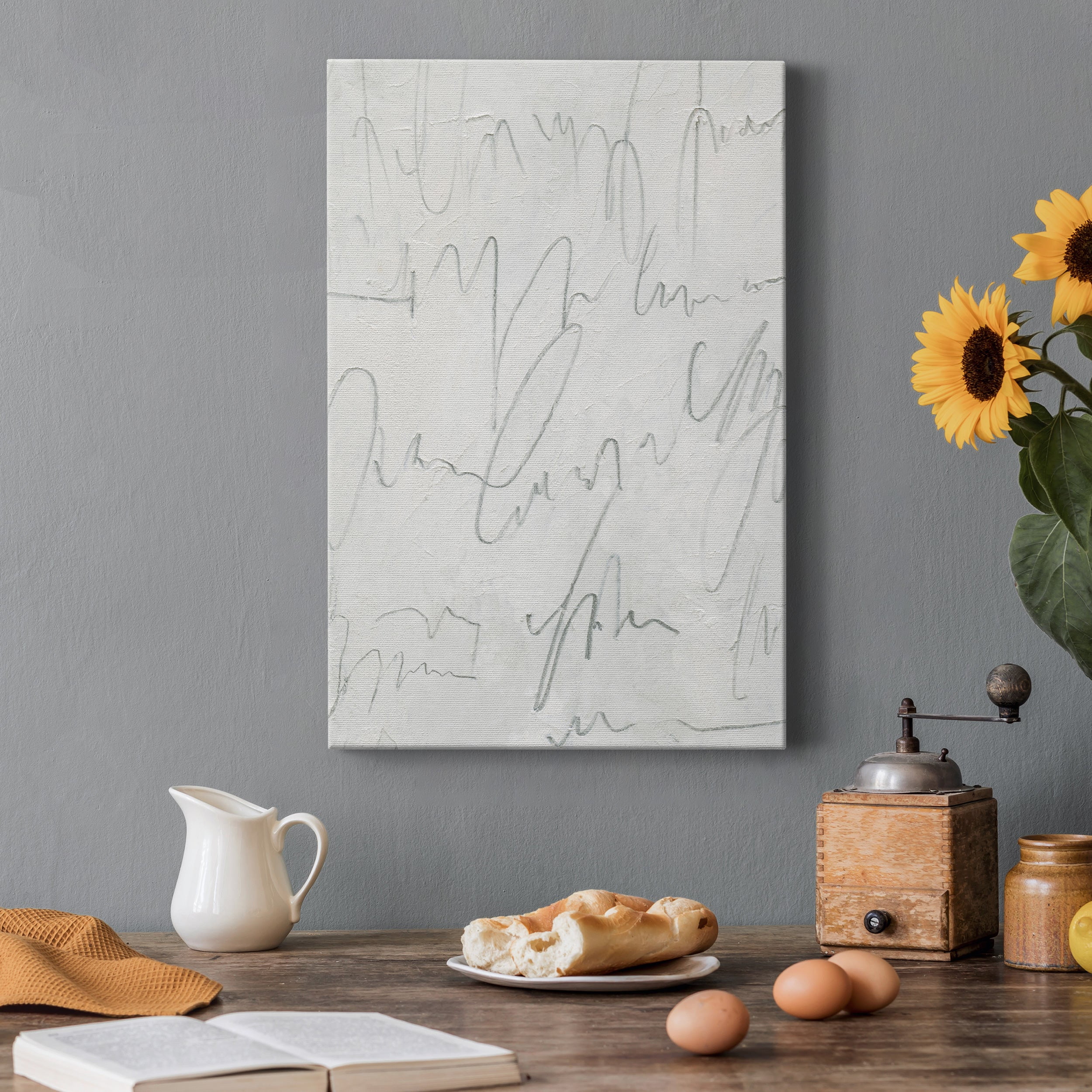 Scrabble II Premium Gallery Wrapped Canvas - Ready to Hang