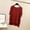 Red T-Shirts for Women, variant on Olyvenn Fashion Womens Casual Solid Color Tees Shirts V-Neck Batwing Sleeves Sport Blouses Basic Loose Fit Breathable Comfy T-Shirt Coffee 12