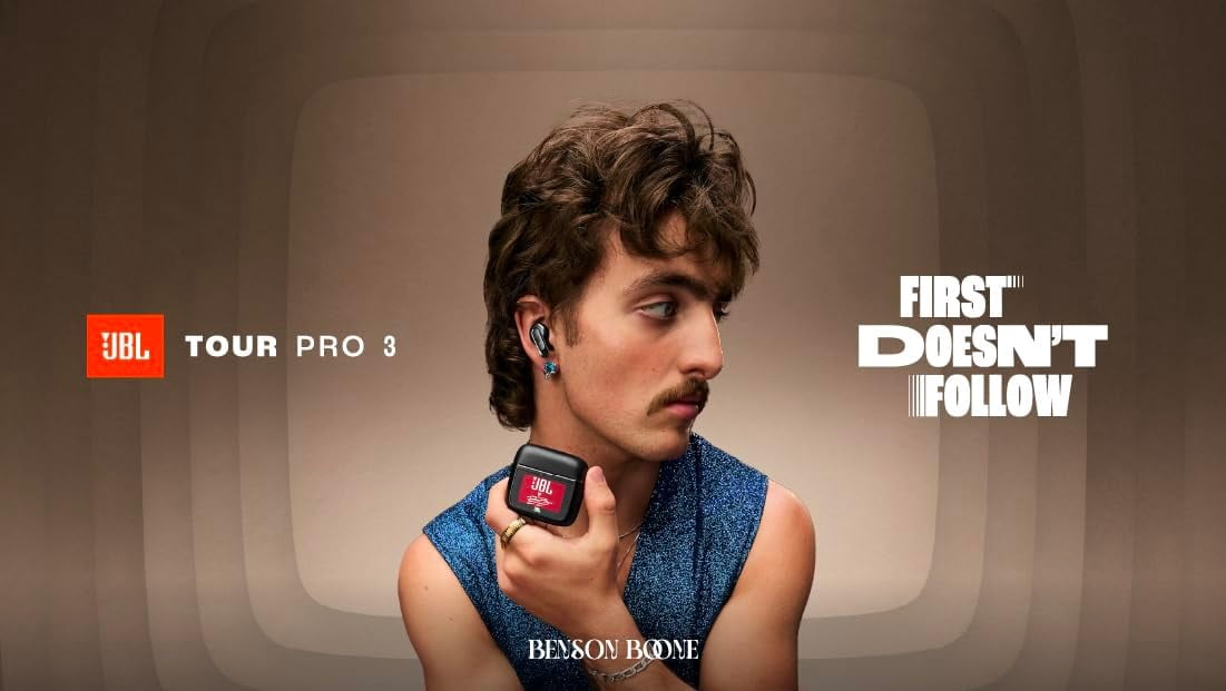 Open Box JBL Tour Pro 3 - True Wireless Noise Cancelling earbuds with Smart Charging Case™ - Black