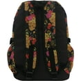 thumbnail image 4 of Gold Sugarskull Pink Flower Tattoo Backpack Rucksack, 4 of 4