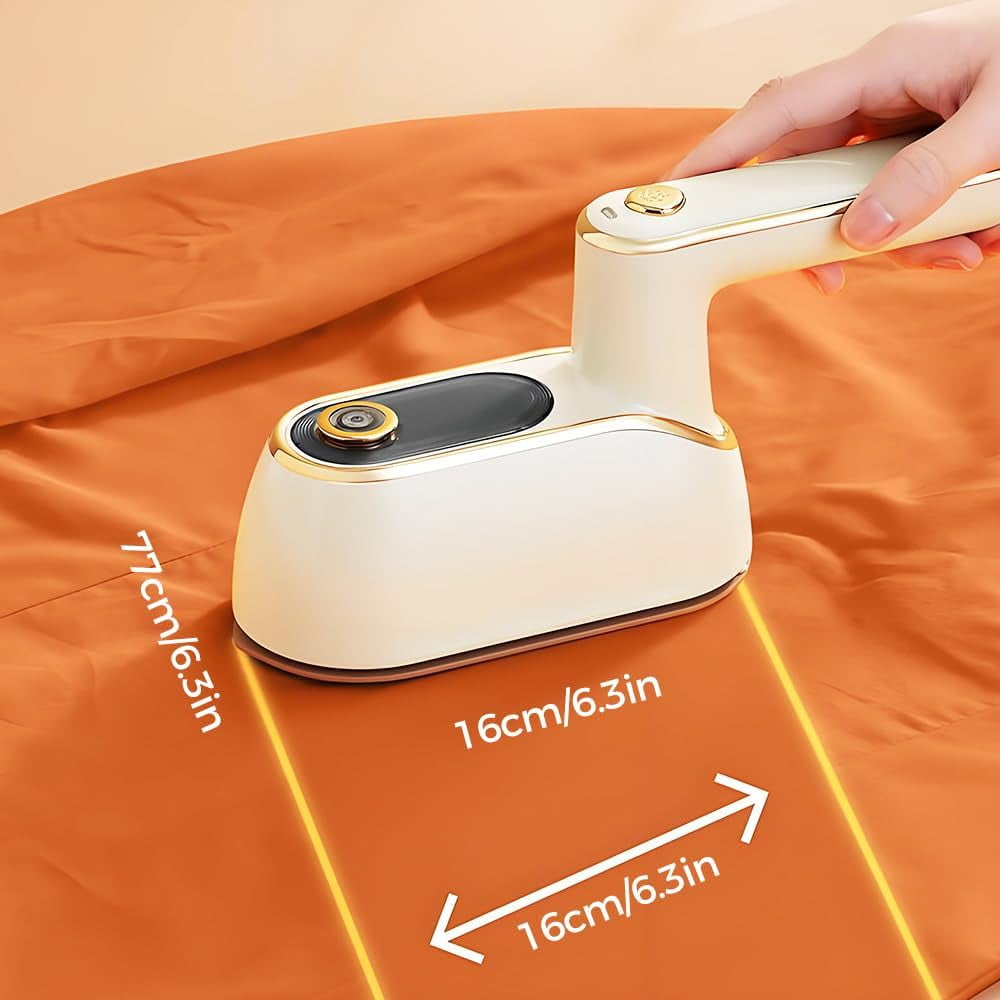 Portable Handheld Garment Mini Electric Iron, 2025 New Saker Plus Steam Iron Travel Steamer for Clothes, Small Clothing Irons for College Dorm Home Sewing Essentials