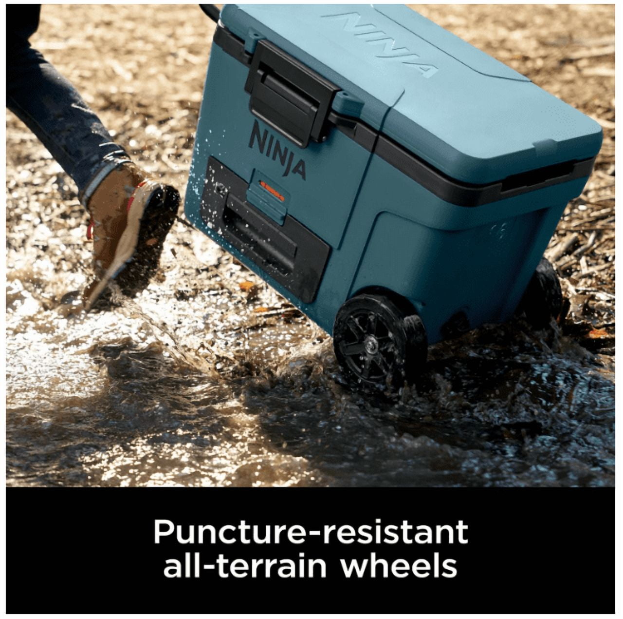 Ninja | Cooler | FrostVault 45QT Cooler with Wheels | Insulated