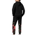 thumbnail image 4 of DISNIMO Star Mushroom Hoodie Girls Fleece Pullover Sweatshirt Kids Hoodies Set Of 2 Piece Hoodie Set Girls Hoodie Jogger Set Girls Lightweight Hoodies Size 10-12 Boys Hoodie with Pockets, 4 of 7