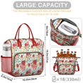 thumbnail image 5 of Pioneer Flower Floral Print Pattern Womens Lunch Box for Work,Insulated Large Lunch Bag for Tween and Teen,Loncheras Para Mujer,Leakproof Adult Lunch Bag for Work,Beach,Travel,Picnic,Camping, 5 of 7
