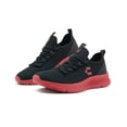 thumbnail image 2 of Tenis Charly Para Hombre Running Deportivo Ligero Negro/Rojo negro 27, 2 of 6
