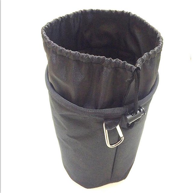 Bolsa con cordón para pinzas de ropa, tela Oxford, resistente al agua, para colgar en el hogar, bolsa con clip, almacenamiento de ropa, bolsa para colgar (1 pieza, negro) ZefeiWu 8390605356407