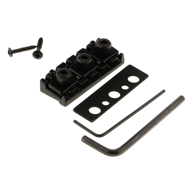 Juego de tuercas de bloqueo Yuyangstore Tuerca de bloqueo de guitarra eléctrica plástico